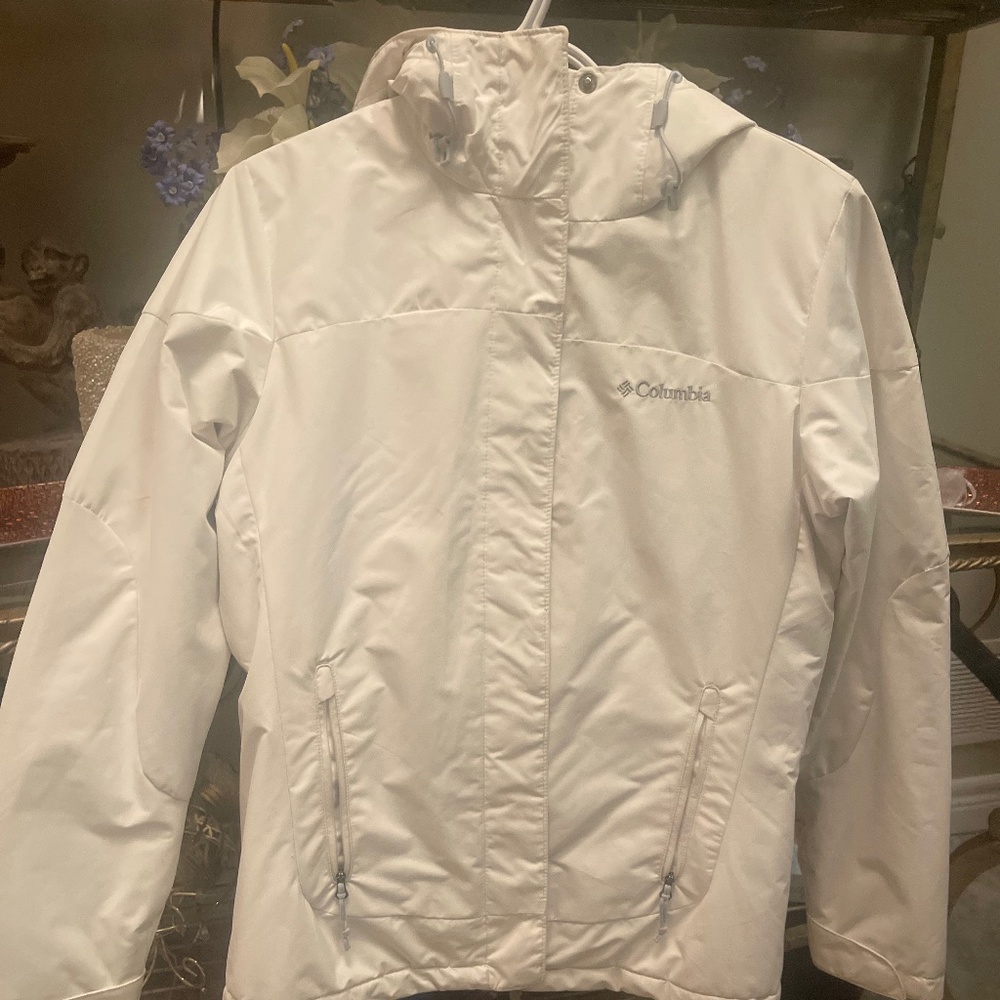 White Columbia jacket